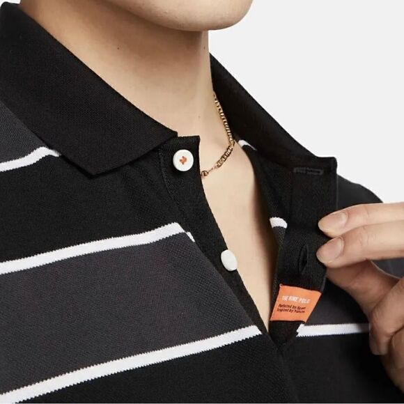 NIKE GOLF THE POLO Rugby STRIPE Shirt - Picture 4 of 11